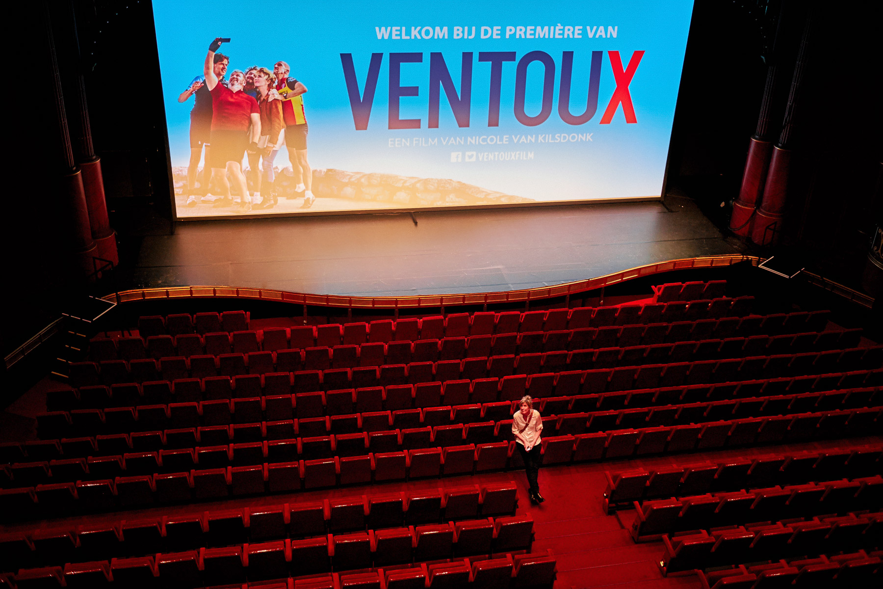 preparing for premiere "ventoux" with nicole